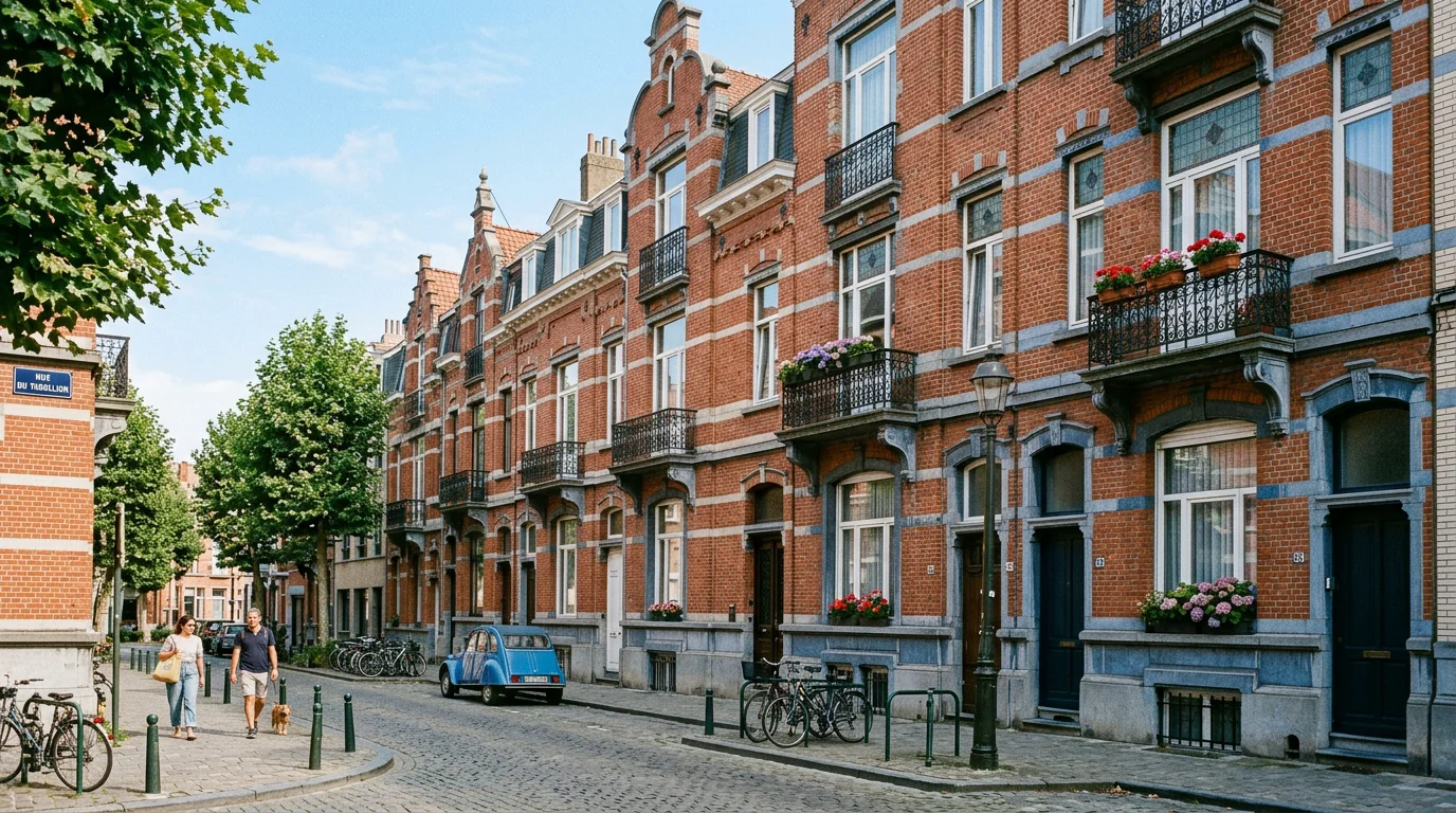 Immeubles à appartements en copropriété à Bruxelles