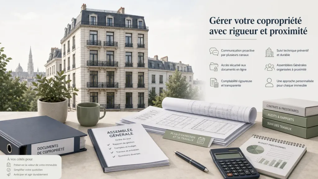 Gestion structurée d’une copropriété à Bruxelles